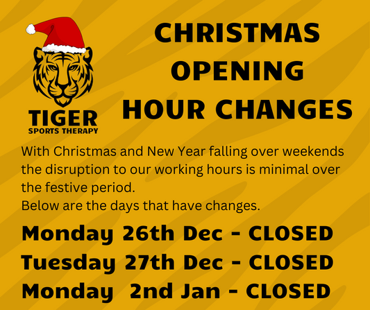 Christmas Opening Hours